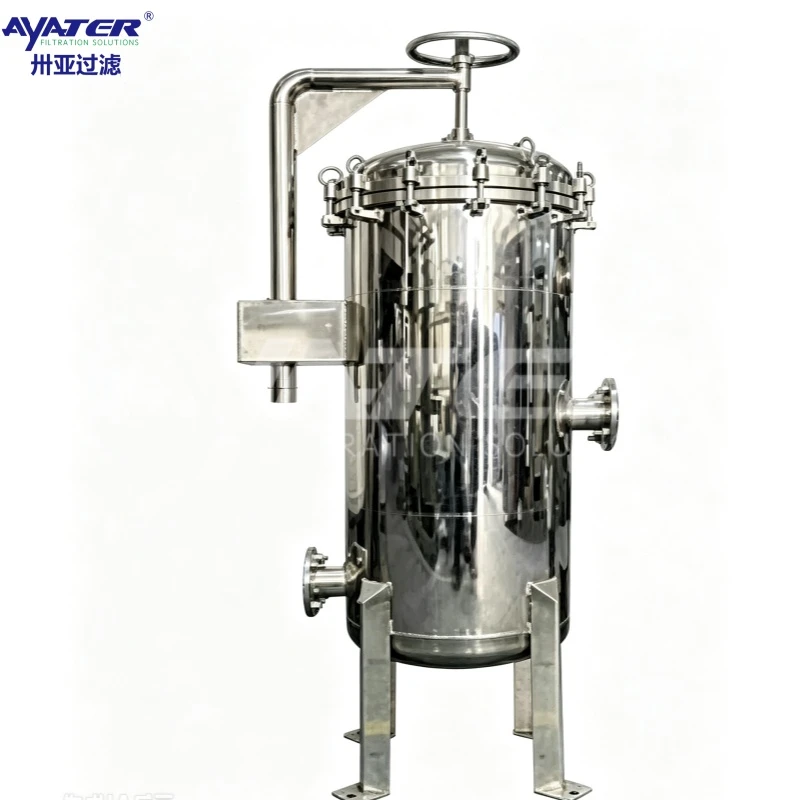 20 Cartridge Housing For Liquid Filtration – DN80 Flange