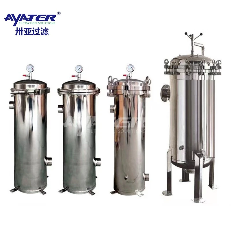 304 Stainless Steel 18 Bag Multi-Filter Housing suppliers