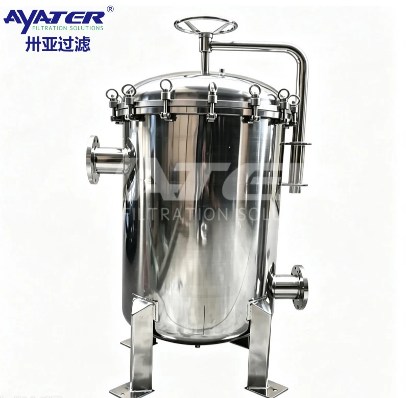 DN125 304 Stainless Steel Cartridge Filter Housing
