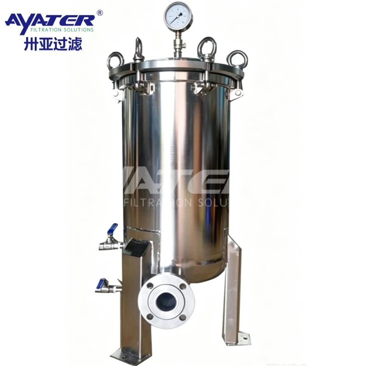5 Cartridge Filter Housing For Industrial Water Filtration