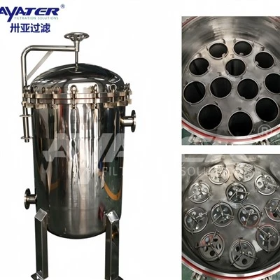 304 Stainless Steel 12 Bag Multi-Filter Housing Manufacturer