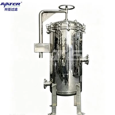 20 Cartridge Housing For Liquid Filtration – DN80 Flange