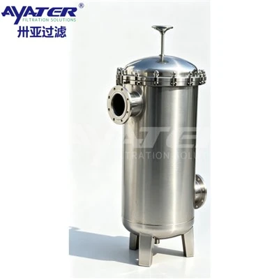 DN100 Stainless Steel Cartridge Filter Housing, Swing‑arm Opening