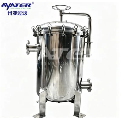 DN125 304 Stainless Steel Cartridge Filter Housing